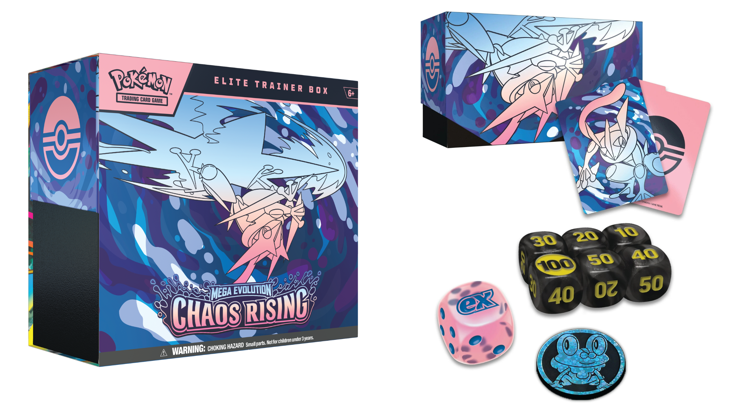 Chaos Rising: Mega Greninja ex Official Details & Preorders! | The